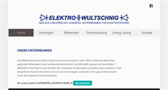 Desktop Screenshot of elektro-wultschnig.at